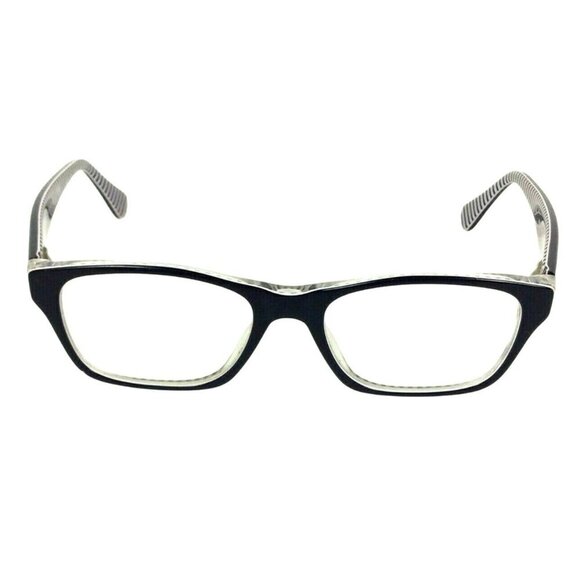 Ralph Lauren Eyeglasses RA7046 1226 Blue Rectangle Stripe Interior 49 17 135 - Picture 4 of 12